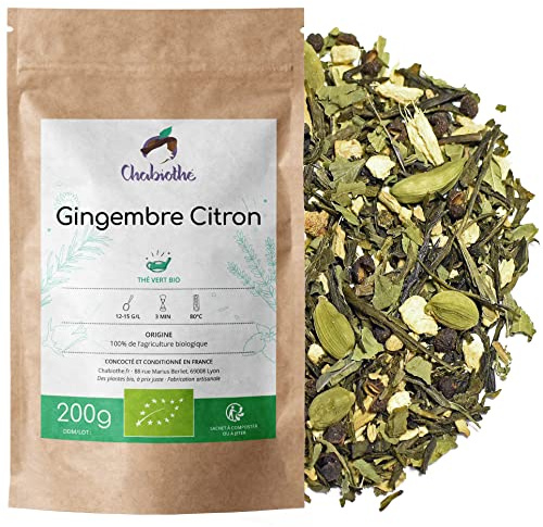Chabiothé - Grüntee Ingwer Zitrone Bio 200g