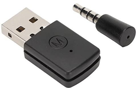 Yunseity Dongle-Adapter für, für PS5, Empfänger und -Sender, Unterstützt A2DP HFP HSP
