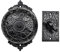 Akatva Vintage Drehglocke mit Schlüsselplatte - Ringklingel - Türklingel - Mechanische Türklingel - Ring Türklingel - Messing Twist Calling Bell - Hand Turn Doorbell - Old Fashioned Door Bell -