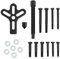 QWORK® 13 Piezas Juego de Extractor de Volante, Extractor de Extractor, Harmonic Balancer