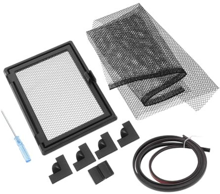 COLLBATH Aquarium-Abdeckung mit magnetischem Netz -Aquarium-Netz Anti-Springen für Süßwasser und Salzwasser