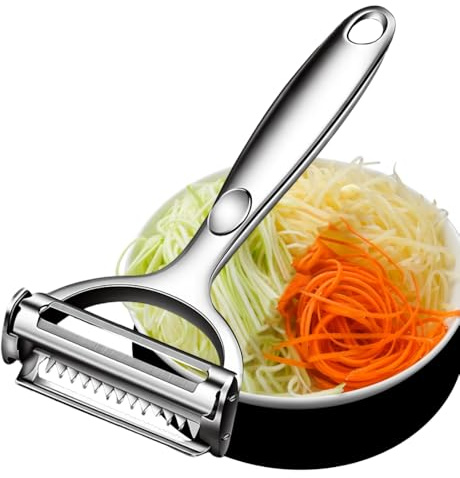 Huakai Multifunction Vegetable Peeler Julienne Peeler for Kitchen