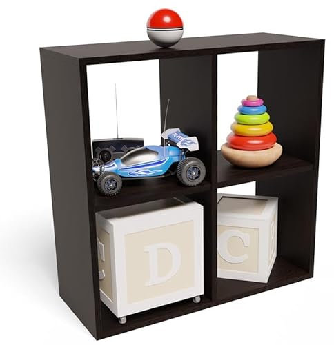 MATKAM MALAX EX3 Moderner Regal-Schrank, Einfache Montage, Perfekt für jedes Zimmer (Wenge)