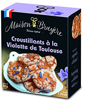 Croustillants à la Violette de Toulouse : Gâteaux artisanaux fabriqués en France