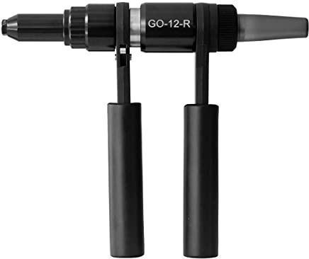 GOEBEL® -GO-12-R- Rivetto cieco a cricchetto – rivetti ciechi a mano – Area di lavoro ø3,0/3,2/4,0/4,8/5,0/6,0/6,4 mm – Pinza per rivetti ciechi – Pinza rivetti ciechi – Pinza per rivetti ciechi