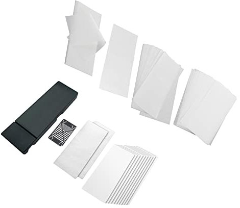 Scatola portaoggetti per pittura ad acquerello per action figure modellini auto bambole set B