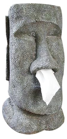Scatola di fazzoletti - distributore di fazzoletti, supporto contenitore moccio | Dispenser di fazzoletti 'isola di Pasqua, scatola di fazzoletti, scatola di asciugamani per fazzoletti