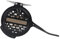 TENVORA Fliegenrolle,Fliegenrollen Automatische Fliegen Angelrolle 2 + 1 BB Super Licht Aluminium Fliegenrolle Schwarz/Gold Farbe(Black)