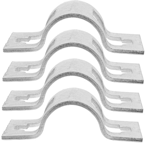 EXHUMKY 4pcs Scaffolding Fixing Clamp Double Ear Design for Secure Connection Heavy Duty Scaffold Hardware for Easy Installation and Enhanced Safety Construction Projects