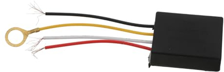 Operitacx Interruptor Táctil con Sensor de Precisión de Atenuación para Lámpara de Escritorio y Cable de Cobre Regulador Continuo para Bombillas LED Regulables