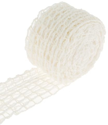 YXINAER Rotolo di Rete for Carne da 10 m, Tubo for, Elastica for Rotoli di Rete per Arrosti