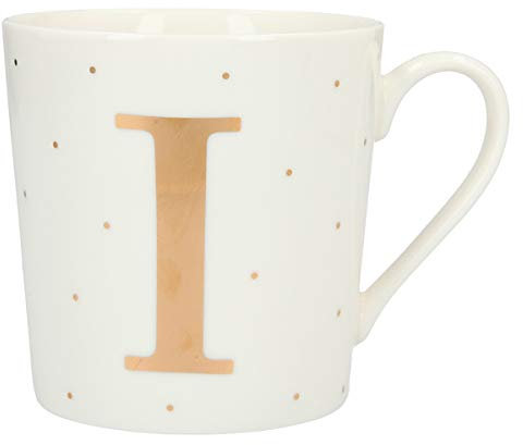 Depesche 5909.034 Tasse mit Henkel, aus Porzellan, 300 ml, mit Aufschrift, I
