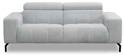 DOMO. collection Divano Cunelli, 2 divani, con funzione schienale, 2 posti, con funzione relax, divano imbottito, 208 x 104 x 79 cm (larghezza x profondità x altezza)