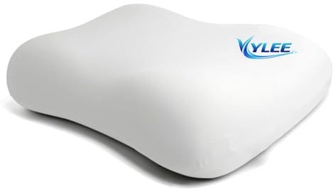 Leg Elevation Pillow For Sleeping Post Surgery Bed Rest Foam Wedge Pillows For Leg & Knee, Helps uce Foot, Hip & Lower Back Pain, Improves CirculationIncludes Removable Cover
