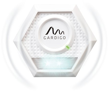 Gardigo Waschbären-Abwehr | Ultraschallvertreiber mit LED-Blitzlicht gegen Wilde Tiere und streunende Katzen | Gegen Waschbären | Waschbär Schreck