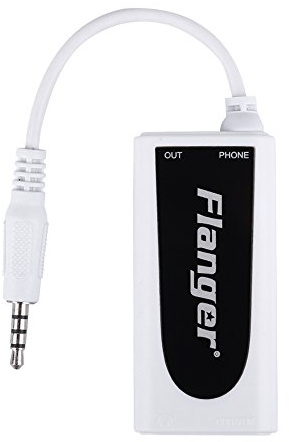 Guitare Connecteur Convertisseur, Connecteur à Téléphone Mobile Accessoire pour Basse Guitare Électrique