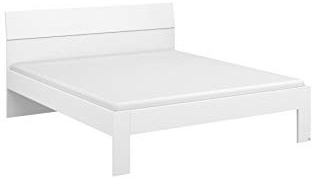 Rauch Flexx Bett, Holz, alpinweiß, 209 x 165 x 90 cm