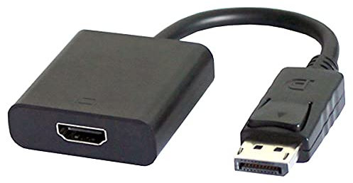 chenyang CY Adattatore da DisplayPort a HDMI,adattatore per cavo convertitore monitor DP DisplayPort maschio a HDMI femmina