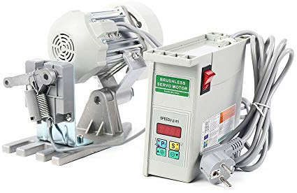 Nähmaschinenmotor Industrie Nähmaschine Kupplungs Motor für Industrienähmaschine, 750W Nähmaschinenmotor Bürstenloser Silent-Servomotor für Nähmaschine Nähmaschinenzubehör(EU)