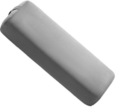rockible Yoga Bolster Kissen mit Griff Bequemes Yoga Kissen Yoga Kissen für Balance, Grau