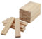 30 Stück Set Bastelholz Klötzchen Holzbausteine, Bastelklötzchen Hölzchen 112 x 22 x 8 mm, für DIY-Projekte, Dekoration und Heimwerken, für Bau und Vertäfelung
