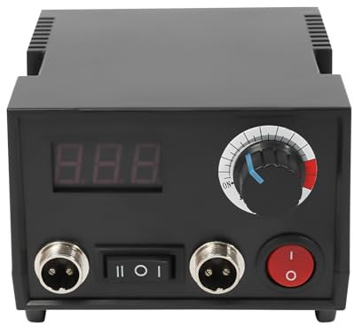 Pyrograveur à bois, 60 W, fer à souder, kit de 20 pointes métalliques, plage de réglage de la température 572-1292 °F, kit de machine à brûler du bois professionnel avec LED