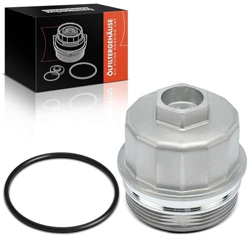 Frankberg 1x Oil Filter Housing Cover Compatible with Min.i R50 R53 Coope.r John Coope.r Works One Min.i Cabriolet R52 Coope.r Replace# 11427563763