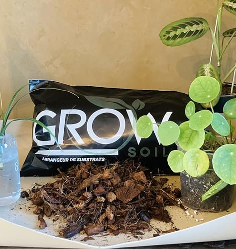 4L Eclats de Coco pour substrat de Plante, pour orchidée. Produit Naturel pour Le surfassage ou Le paillage de Vos Plantes en Pot. Bonne aération du substrat et rétention d'eau