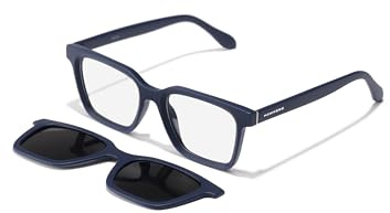 HAWKERS Marco de gafas Conor – Gafas correctoras cuadradas para hombre y mujer con clip – Montura TR90