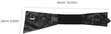 TOGEVAL Cinturón de Corsé para Mujer Cinturón Suave de Piel Sintética Cincher Elegante para Vestidos Accesorios de Cintura para Fiesta Trabajo y Uso Diario