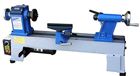 Drechselmaschine MC1218VD Hans Schreiner 230V | Elektronische Steuerung | Stufenlose Drehzahlregelung und digitale Anzeige für optimale Ergebnisse | Drechselbank für professionelle Holzarbeiten