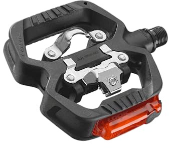 LOOK Cycle - GEO Trekking Vision Fahrradpedale - Ultra-robuste Hybrid-Pedale - 1 Clipless-Seite, 1 Flache Seite - Clip-System - Ideal für Jede Fahrt - Easy-Pedale + Cleats