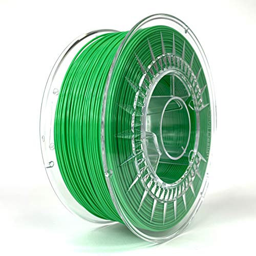 Devil Design | Filament | PETG light green - helles grün | 1.75 | 1kG | für Anfänger und Fortgeschrittene