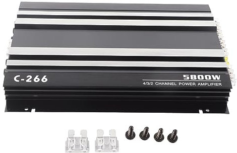prime car amps. + Amplificatore a gamma completa 5800 W 12V Amplificatore per auto Amplificatore ad alta Hi-Fi audio portatile audio stereo Subwoofer