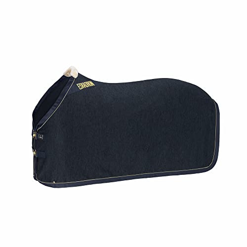 Eskadron Heritage svettfilt 3D fleece melange i marinblå, storlek (cm): M – 135 cm