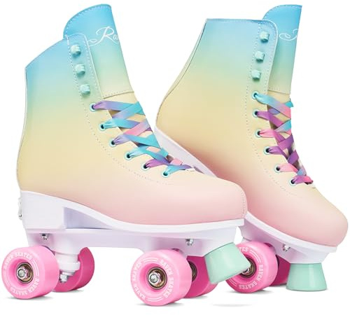 Raven - Patines para niñas y niños, Adultos, Patines en línea, Freno de PVC Resistente, Ruedas de Goma, Lexie, 31-34 (20-21,5 cm)