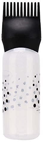 Haarfärbeflasche – Shampoo-Haarfärbeapplikator mit Kamm, 170 ml, umweltfreundlich, für professionelle Anwendung und zum Selberfärben, erhältlich in Schwarz, Blau und Rosarot