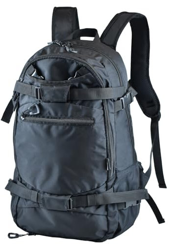 AUMTISC Skirucksack 25 L leichter Snowboard Rucksack, Trinkrucksack zum Skifahren, Snowboarden, Wandern, Reisen