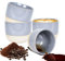DecorDwell 4 Espresso Cups 150 ml,Espresso Cups Set,Espresso Cups Made of Stoneware, Thick-Walled Ceramic Espresso Cups Ideal for Espresso, Mocha, Macchiato,Tea