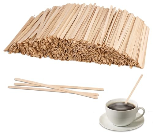 1000 Pezzi Palette Caffe, 14 cm Palettine Caffè in Legno