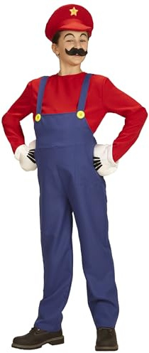 W WIDMANN MILANO Party Fashion - Costume de super plombier pour enfants
