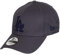 New Era Los Angeles Dodgers MLB League Essential Grey 9Forty Adjustable Cap - One-Size