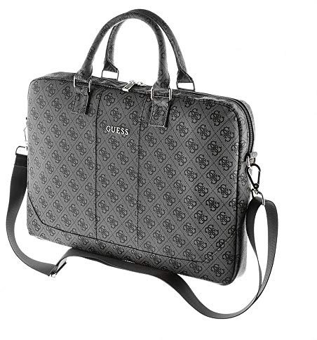 Guess 4G Uptown Computer Bag - Sacoche pour Ordinateur Portable Notebook 15