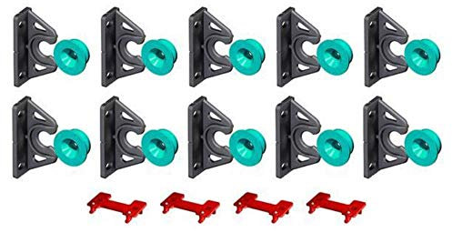 Button Fix Kit de panneau de baignoire de type 2, 10 supports avec boutons et 4 outils de marquage