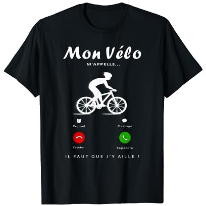 Mon Vélo M'appelle, Cadeau Cyclisme homme femme Vélo T-Shirt