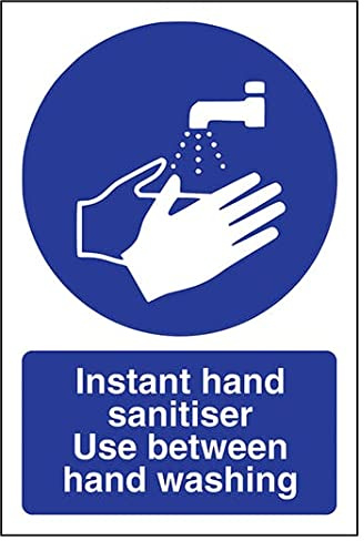 Général obligatoire - Désinfectant instantané pour les mains à utiliser entre le lavage - 150 x 200 mm