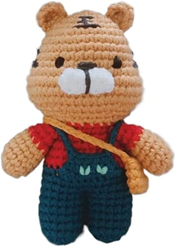 TATSEN Doll Ornaments Wool Crochet Finished Zodiac Cute Ornaments Keychain Pendant Bag Accessories