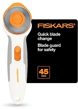 Fiskars Taglierina rotativa in titanio (45 mm)
