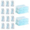 Blue Dusters Refills - 20 PCS for Cleaning Disposable Dusting Refills, Hand Fluffy Duster Refills for Blinds PC Keyboard Office Desk Dresser Car Dashboard