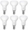 DiCUNO E14 LED Lampe 5W, Tageslichtweiß 5000K, ersetzt 50W Halogenstrahler, 550LM, R50 Reflektorlampe 120° Abstrahlwinkel, CRI 90, 230V, nicht dimmbar, 6er Pack